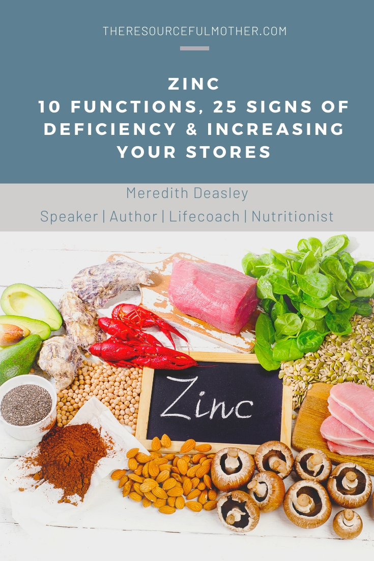 Zinc 10 Functions, 25 Signs of Deficiency & Increasing Your Stores